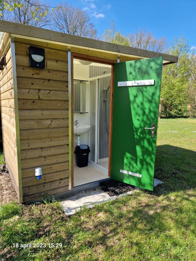 Lege Kampeerplaats + Prive Sanitair, Camping Alkenhaer Appelscha Bagian luar foto